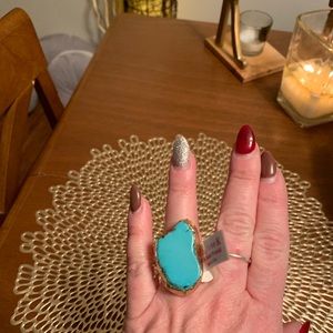 Charlene K. Turquoise ring